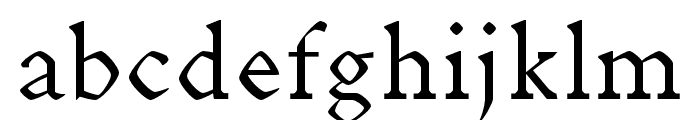 Achazia-Regular Font LOWERCASE