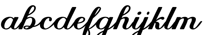 Achelan Script Font LOWERCASE
