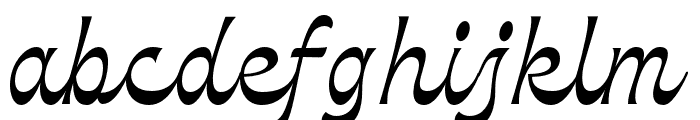 Achiever Font LOWERCASE