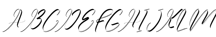 Achilleas Italic Font UPPERCASE