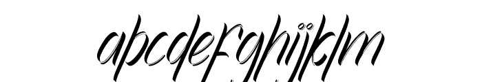 Achilleas Italic Font LOWERCASE