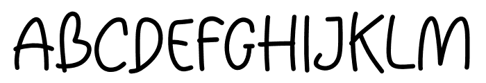 Acidic Regular Font UPPERCASE