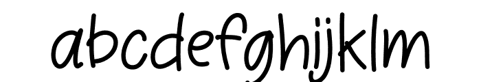 Acidic Regular Font LOWERCASE