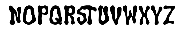 AcidzzRegular Font UPPERCASE