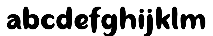 Acika Font LOWERCASE