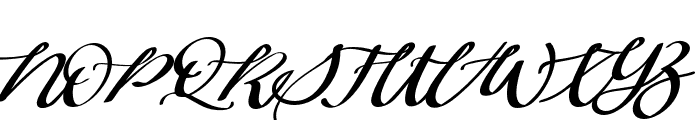 Ackerley-Medium Font UPPERCASE