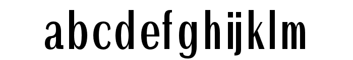 Ackley-Regular Font LOWERCASE