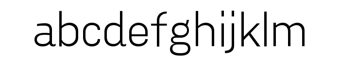 Aconit Light Font LOWERCASE