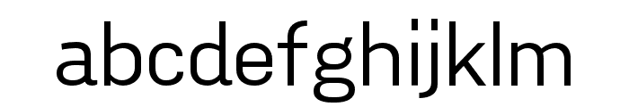 Aconit Regular Font LOWERCASE