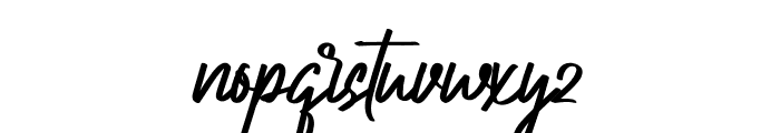 Actinide Font LOWERCASE