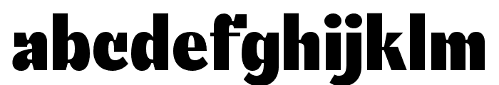 Activeb-Regular Font LOWERCASE