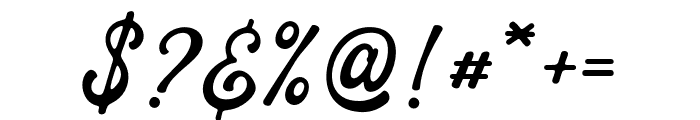 ActualyScript Font OTHER CHARS