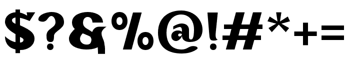 Adahi-ExtraBold Font OTHER CHARS