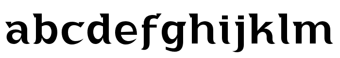 Adahi-Medium Font LOWERCASE