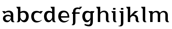 Adahi-Regular Font LOWERCASE