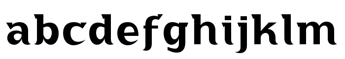 Adahi-SemiBold Font LOWERCASE