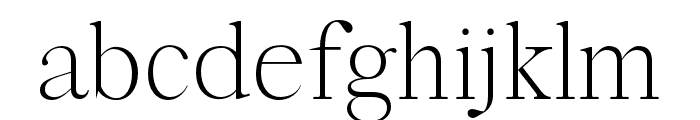 Adallyn-Light Font LOWERCASE