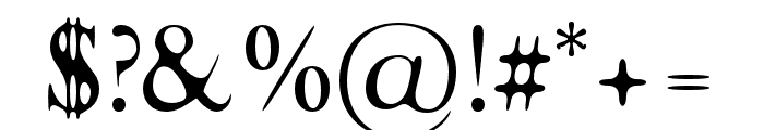 Adallyn-Smooth Font OTHER CHARS