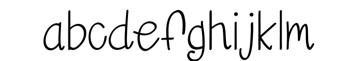 Adalyn Regular Font LOWERCASE