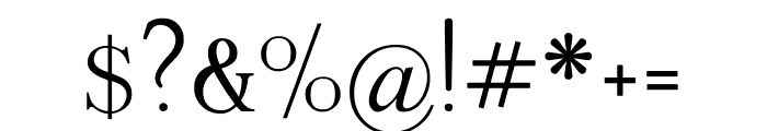 Adega Serif Font OTHER CHARS