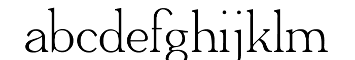 Adega Serif Font LOWERCASE