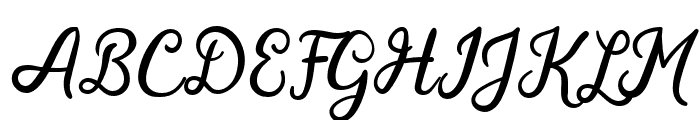 Adeghio-Regular Font UPPERCASE