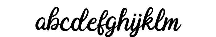 Adeghio-Regular Font LOWERCASE