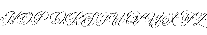 Adeglian Italic Font UPPERCASE