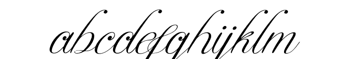 Adeglian Italic Font LOWERCASE