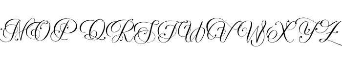 Adeglian Font UPPERCASE