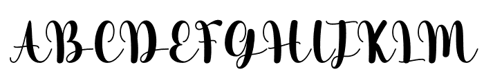Adelecia Font UPPERCASE