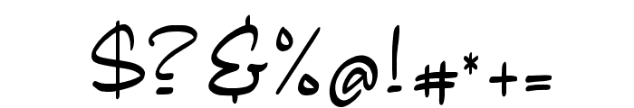 Adelia Signature Regular Font OTHER CHARS