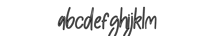 Adelicius Font LOWERCASE