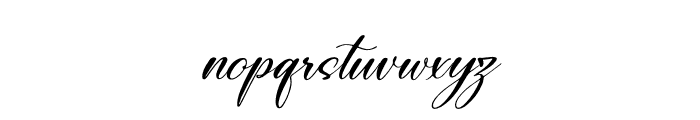 Adelyna Italic Font LOWERCASE