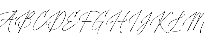 Adeptly-Regular Font UPPERCASE
