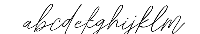 Adeptly-Regular Font LOWERCASE