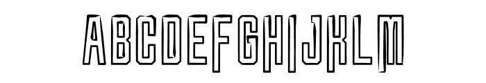 Adfenbrush Font UPPERCASE