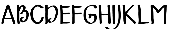 Adfonture Typeface Font UPPERCASE