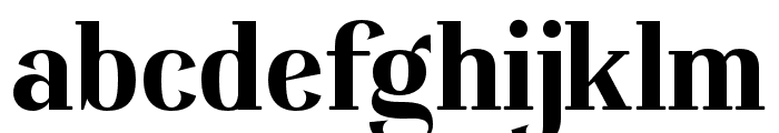 Adhesian Extra Bold Font LOWERCASE