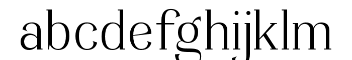 Adhesian Light Font LOWERCASE