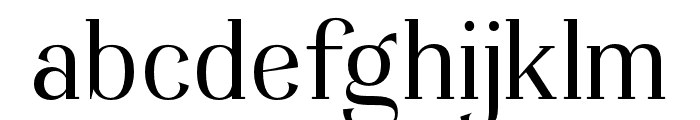 Adhesian Regular Font LOWERCASE