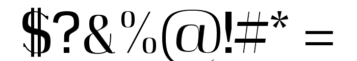 Adie-Regular Font OTHER CHARS