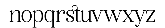 Adiesty Font LOWERCASE