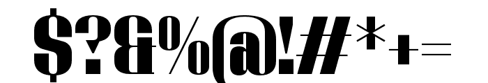 Adirek Serif Black Font OTHER CHARS