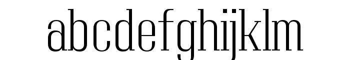 Adirek Serif ExtraLight Font LOWERCASE