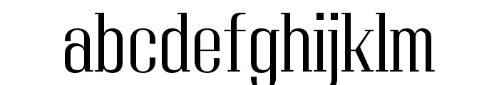 Adirek Serif Light Font LOWERCASE