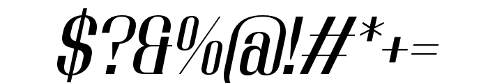 Adirek Serif Medium Italic Font OTHER CHARS