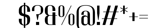 Adirek Serif Medium Font OTHER CHARS