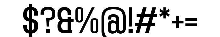 Adirek Slab Medium Font OTHER CHARS