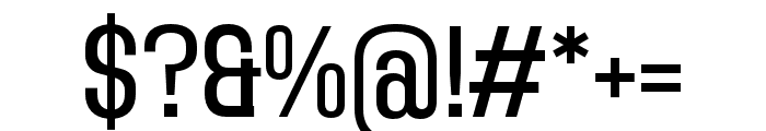 Adirek Slab Regular Font OTHER CHARS